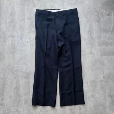 【Vintage】80s~ ロケットTALON ストレートスラックス ネイビー