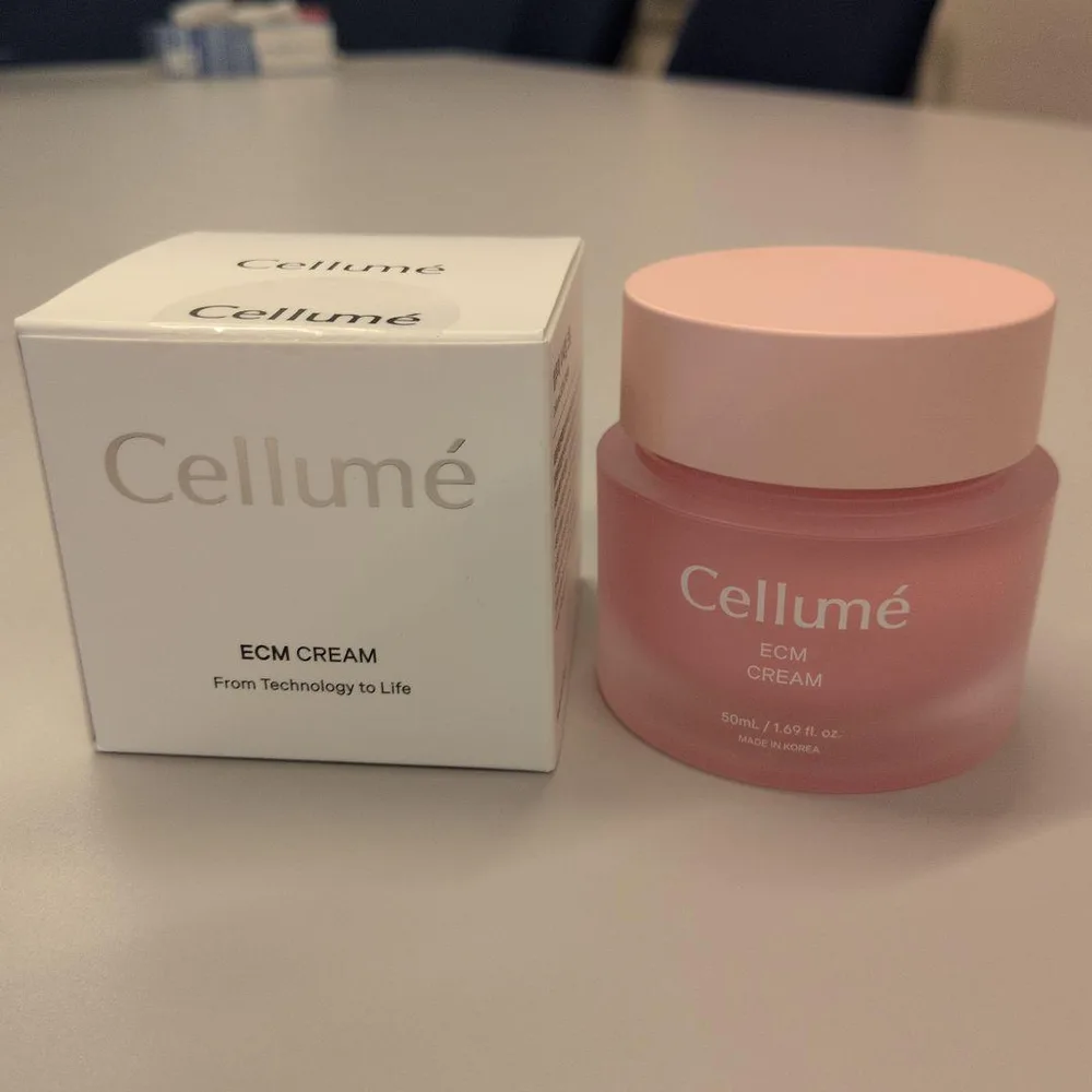 Cellumé ECM CREAM 50mL ピンク 使用済