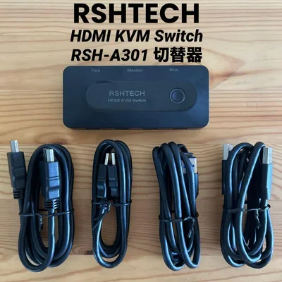 RSHTECH HDMI KVM Switch RSH-A301 切替器 ④