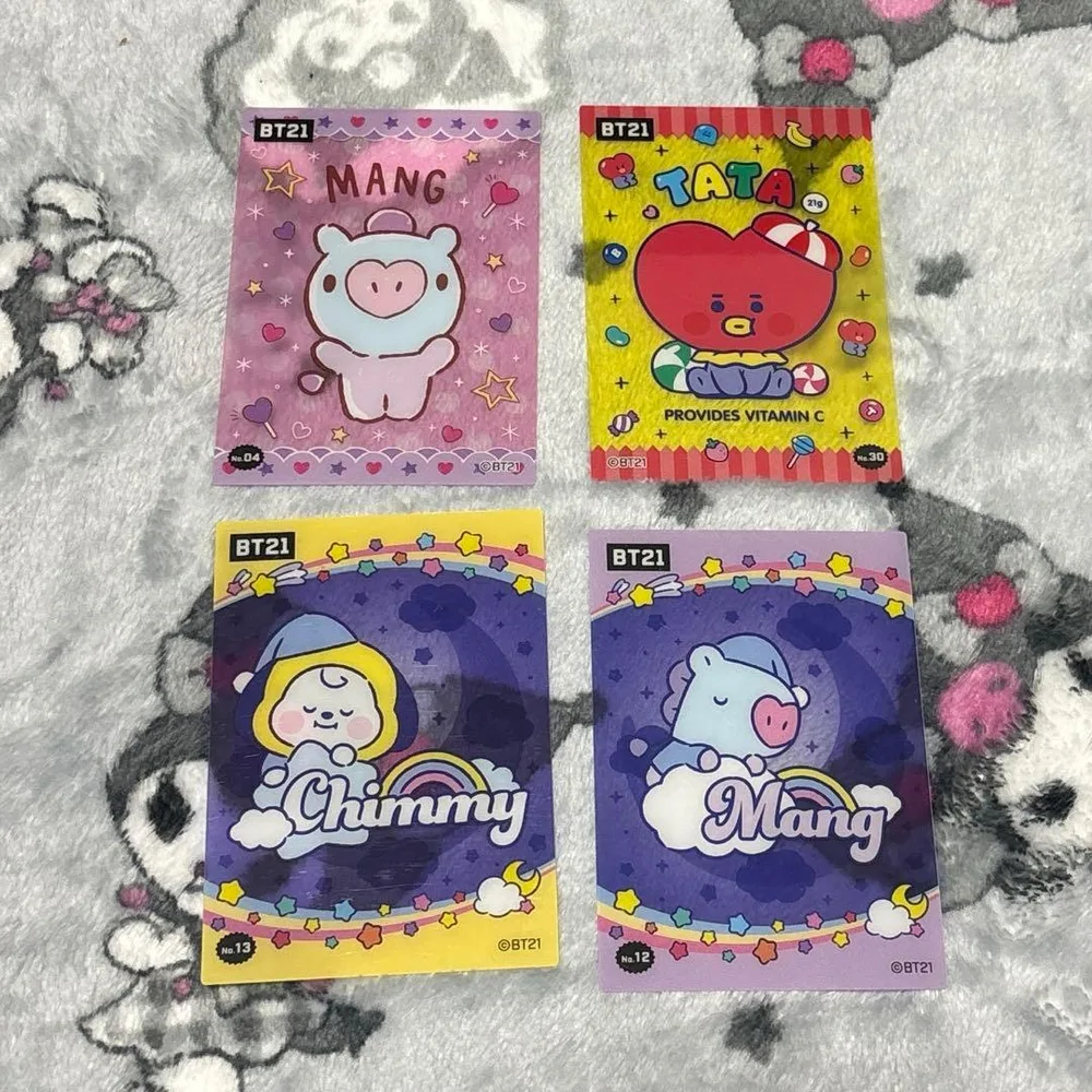 BT21 トレーディングカード 4枚セット