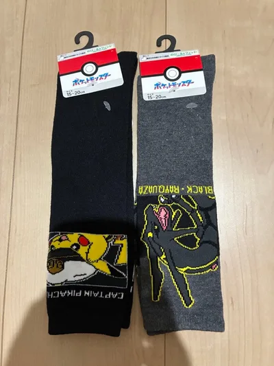 新品★ポケットモンスター★ハイソックス靴下 2足セット★15-20cm
