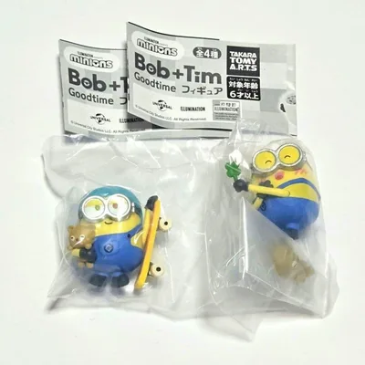 ミニオンズ ティム フィギュア 2点セット ガチャガチャ