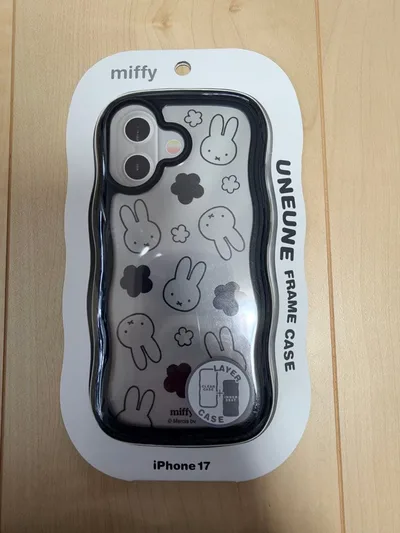 miffy iPhone 17 UNEUNE FRAME CASE