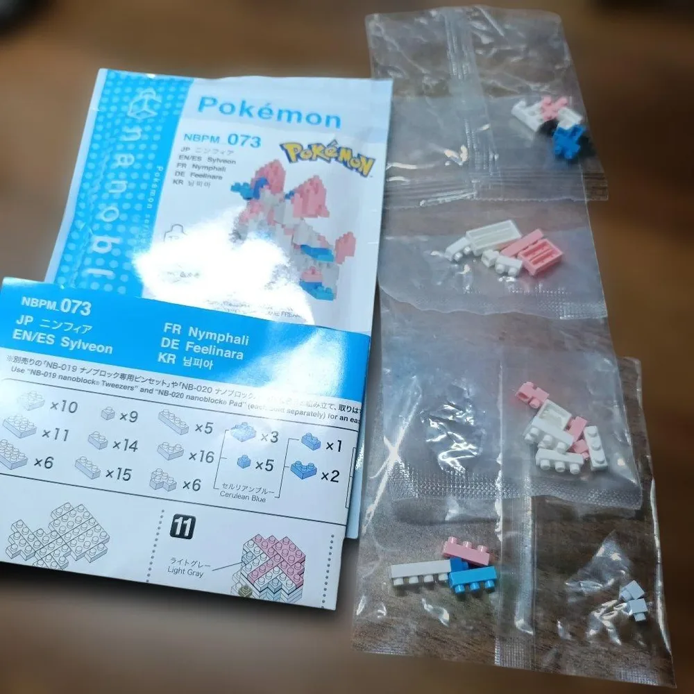 【ジャンク品】ポケモン ナノブロック ニンフィア