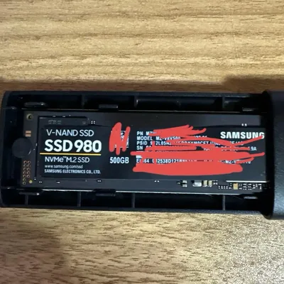 Samsung 980 SSD 500GB NVMe 寿命99% ケース付き