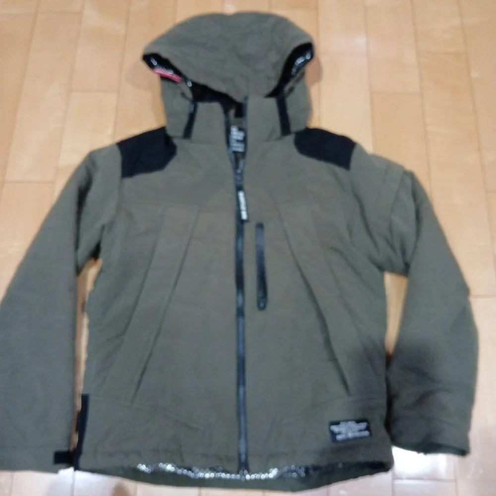 良品 BURTLE 防寒ジャケット カーキ Lサイズ THERMO CRAFT