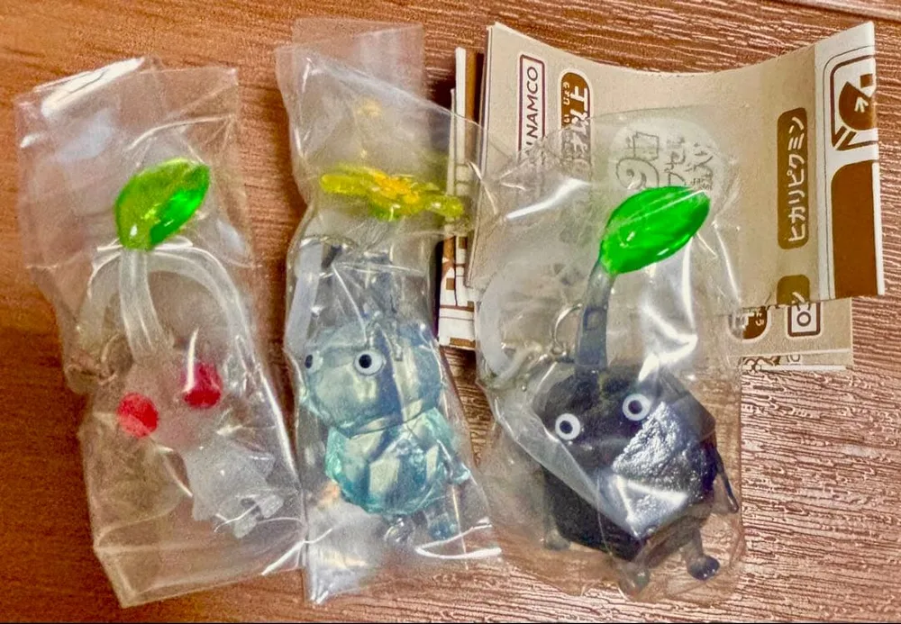 ピクミン めじるしアクセサリー 岩ピクミン 氷ピクミン 白ピクミン 計3点