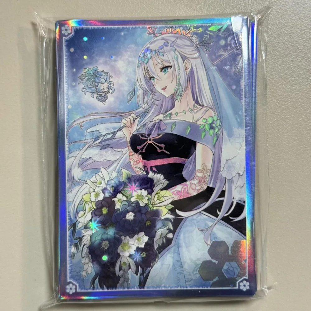 Ys74b 六花聖ティアドロップ 60枚 遊戯王 カードスリーブ プロテクター