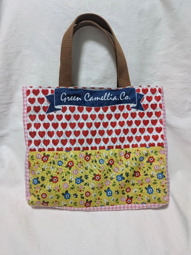 ハンドメイド 手提げバッグ