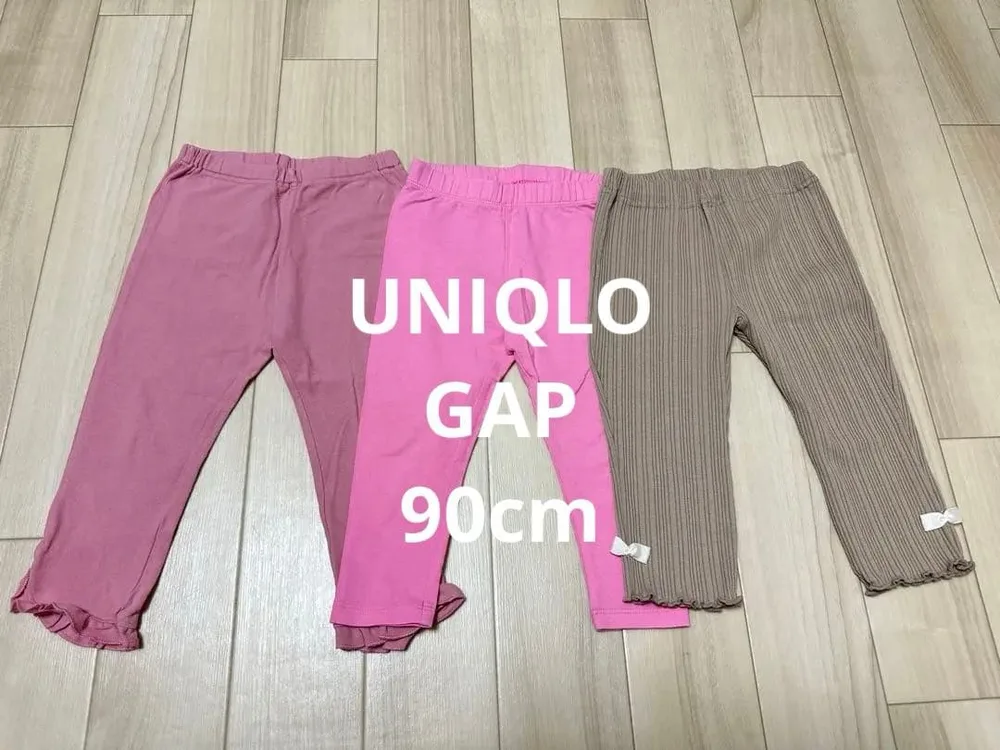 UNIQLO GAP レギンス 90cm 3点セット