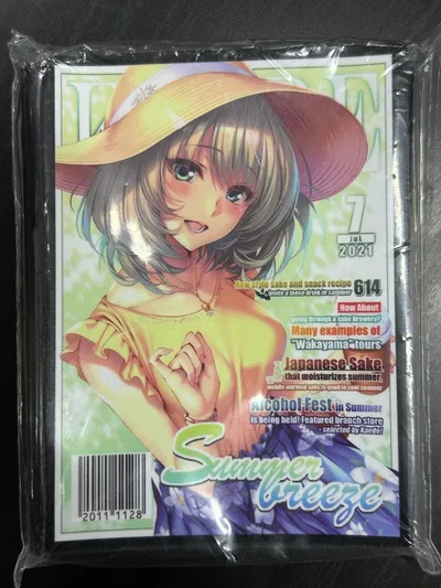 未開封 アイドルマスター シンデレラガールズ 高垣楓 スリーブ 雑誌風