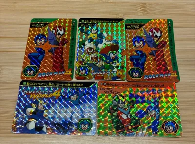 ロックマン カードダス キラ 5枚セット まとめ売り