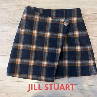 JILL by JILL STUART チェック柄フレアスカート