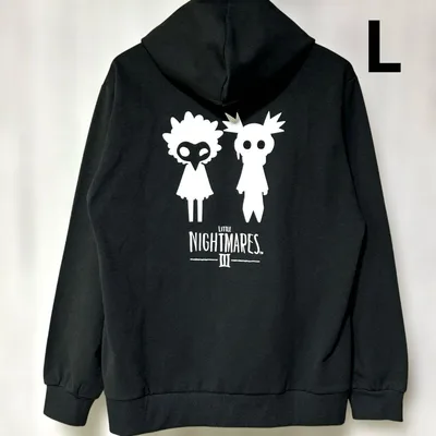 【新品 L】リトルナイトメア フルジップ パーカー ブラック