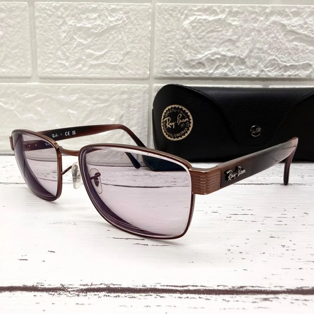 極美品 Ray-Ban サングラス レイバン RB3750 メタル カッパー