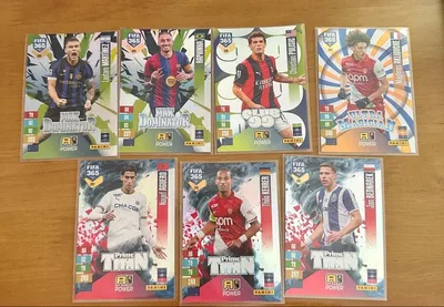 Panini FIFA 365 トレーディングカード 7枚セット