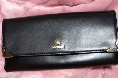MARY QUANT 長財布 ブラック