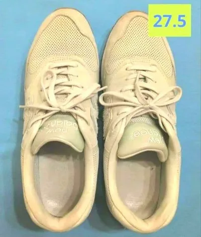 New Balance ニューバランス スニーカー ベージュ メンズ 27.5