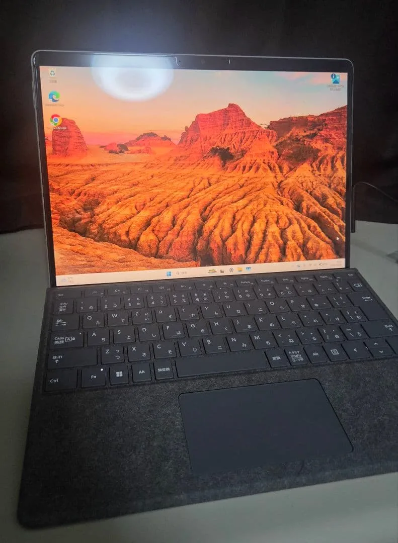 Microsoft Surface Pro 8 Slim Pen 2付き