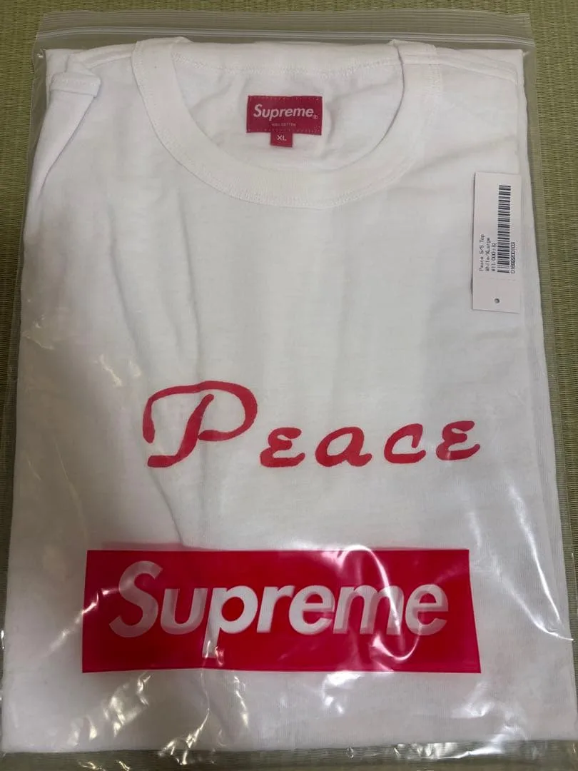 Supreme Peace S/S Top ホワイト XL