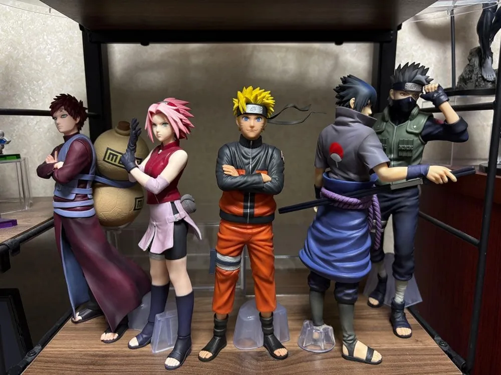 一番くじ NARUTO-ナルト- 疾風伝 フィギュア5点セット 箱あり