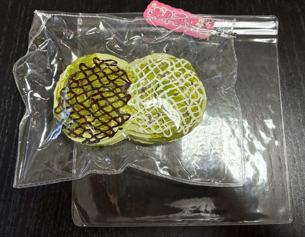 天尽蔵捏 ウージンザン wujinzang 抹茶2連クリーム スクイーズ