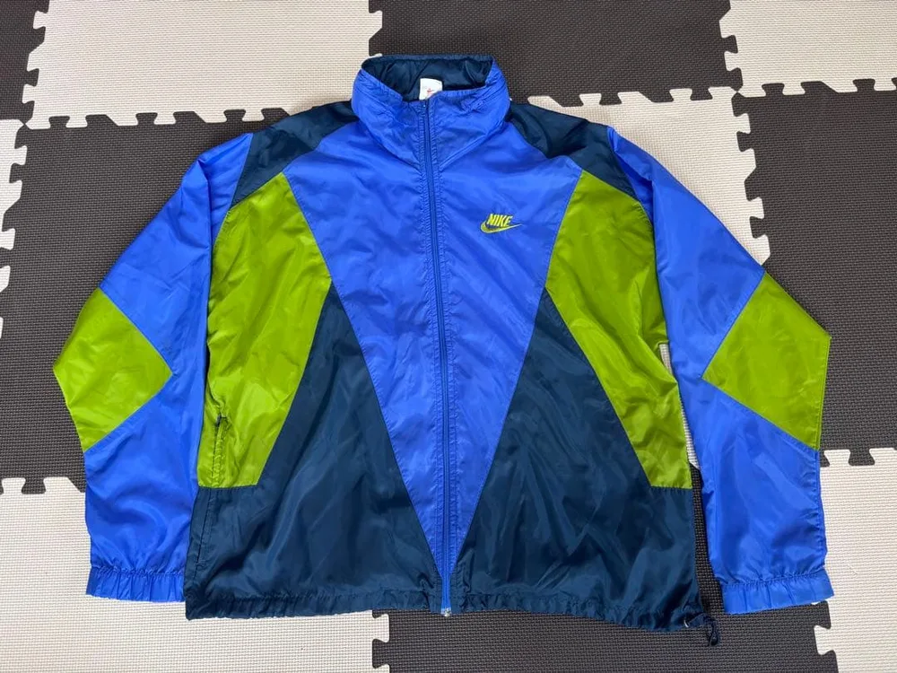 NIKE ナイキ 90年代 銀タグ ナイロンジャケット フード付き
