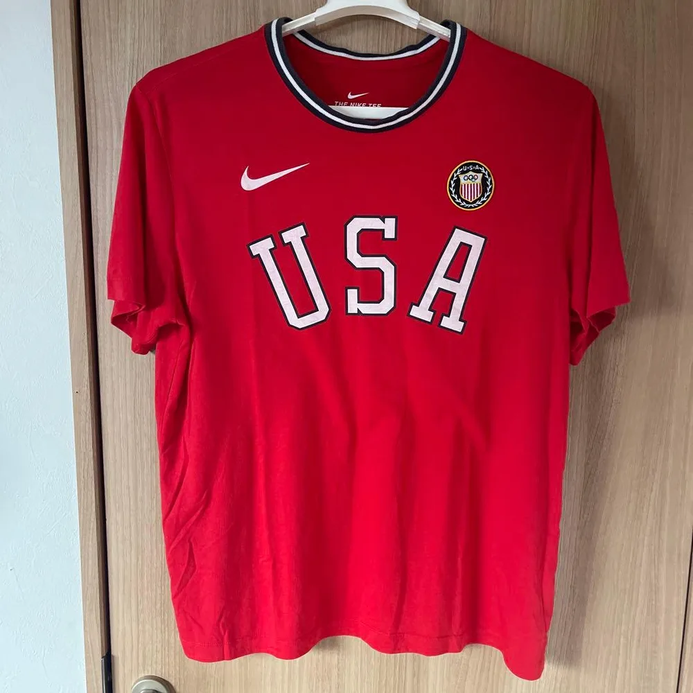 NIKE ナイキ USA Tシャツ レッド L