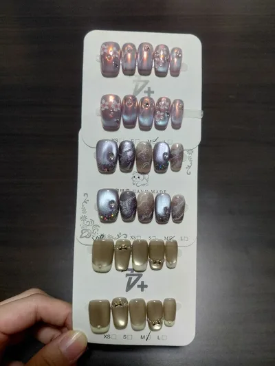 ネイルチップ 3点セット Mサイズ