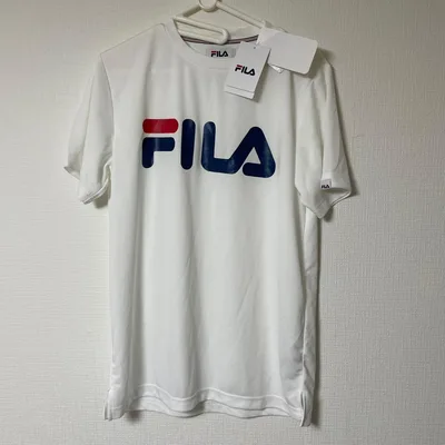 FILAロゴTシャツ 半袖 ホワイト 新品未使用タグ付き サイズM