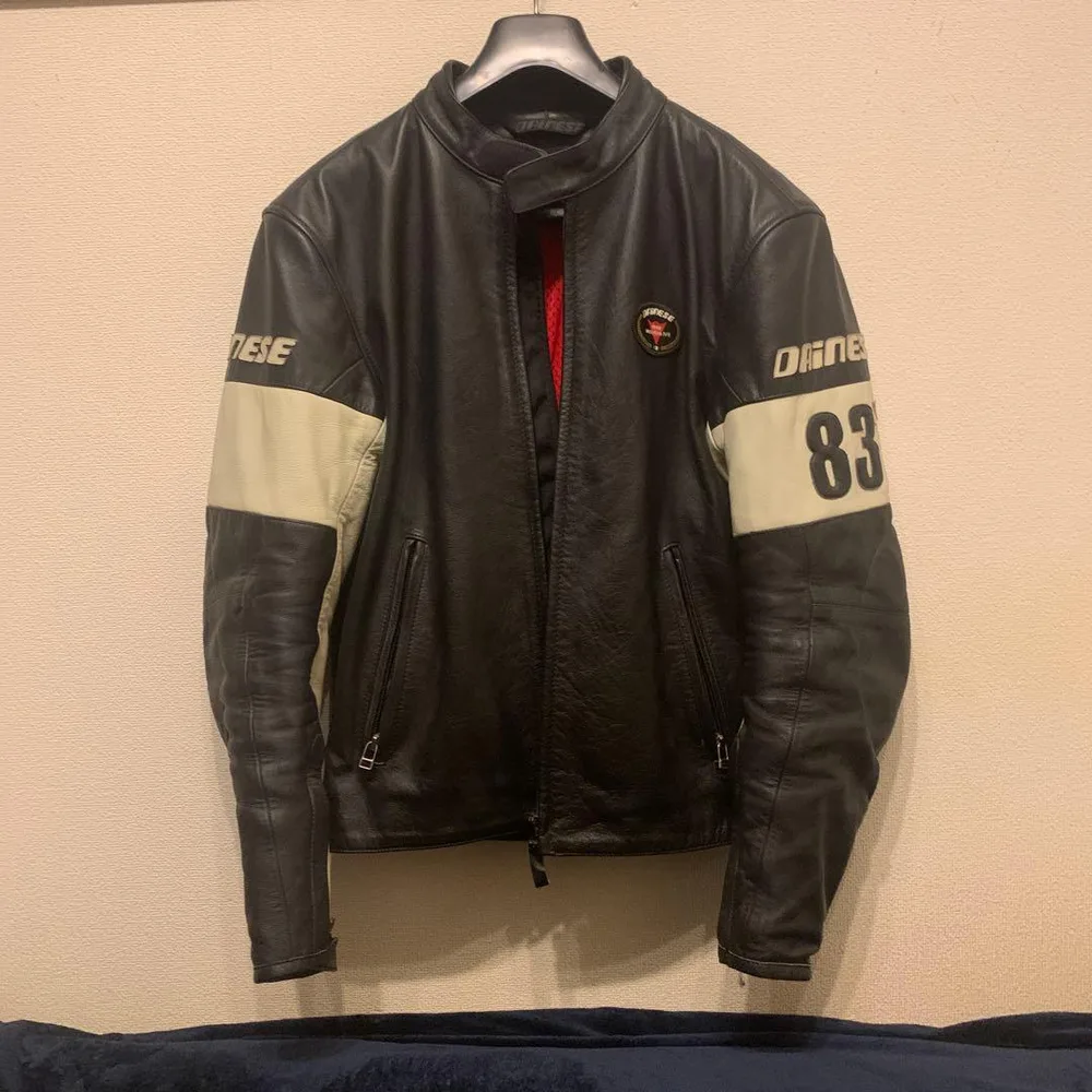 【美品】 DAINESE レザージャケット 革ジャン サイズ 48