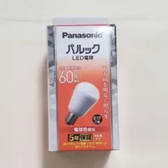 パルック LED 電球色 60形 パナソニック LDA7LHE17S6