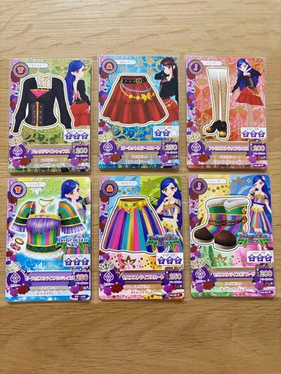 アイカツ カード Bohemiansky 3枚セット+3枚セット