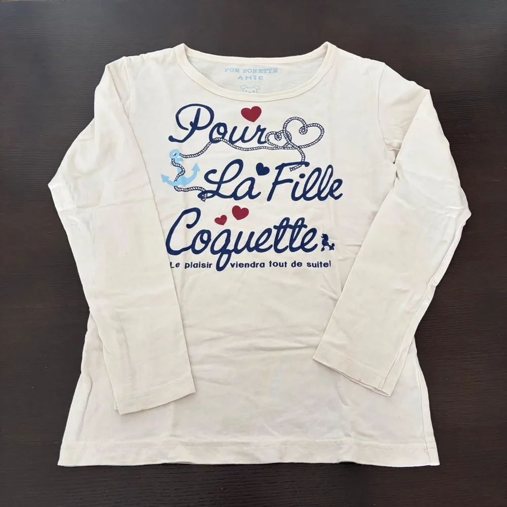 POM PONETTE AMIE 長袖カットソー 150