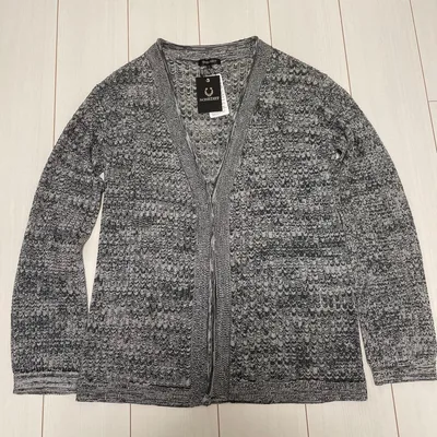 新品タグ付き SOMEDIFF カーディガン メンズ Lサイズ グレー