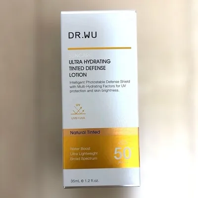 【新品未使用】DR.WU ドクターウー日焼け止め サンスクリーン+モイスト色付き