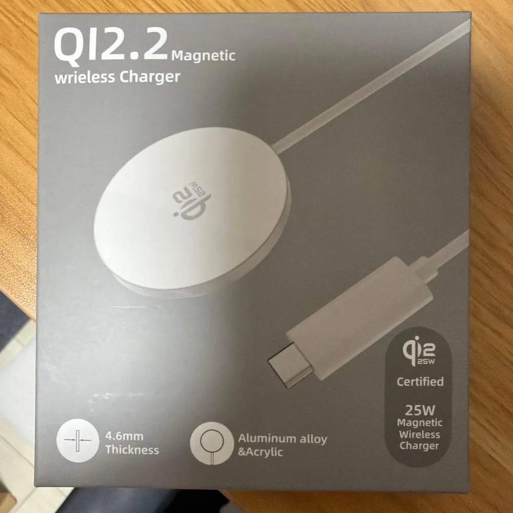 Qi2.2 Magnetic Wireless Charger 25W