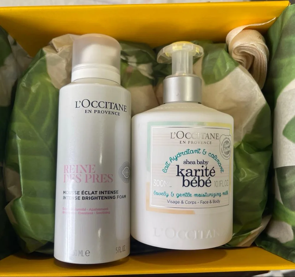 【新品未使用】L'OCCITANE ベイビーモイスチャーミルク とクレンジング
