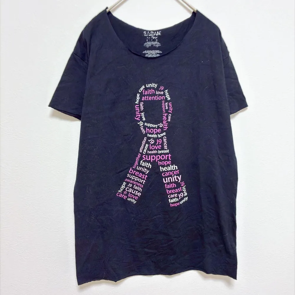 ギルダン Tシャツ クルーネック 半袖 プリント M 黒 綿 スポーツ