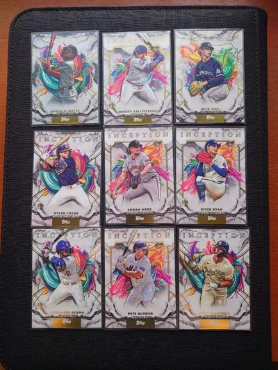 2025 Topps Inception 9枚セット