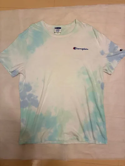 Champion クラウドダイ タイダイ柄半袖Tシャツ Lサイズ