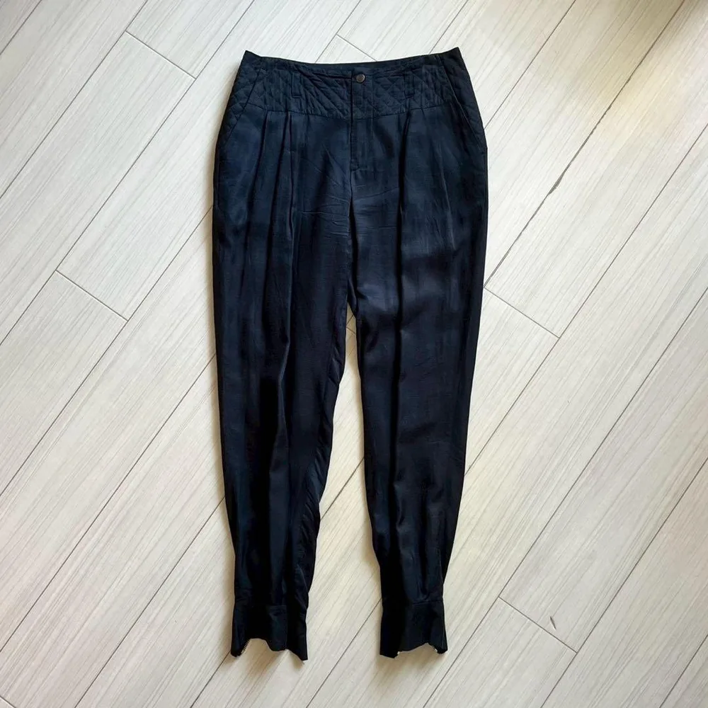 kolor カラー 名作⭐︎裾ジップ テーパードパンツ サイズ2 ゴールド金具