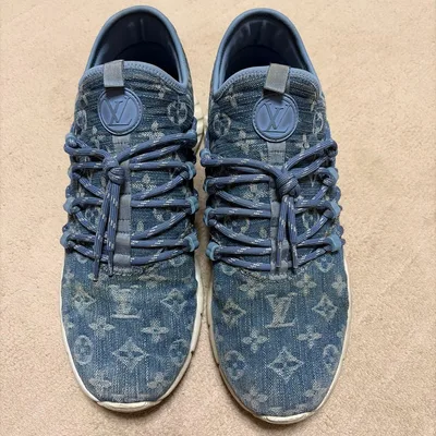 LOUIS VUITTON ファストレーン モノグラム デニム スニーカー 6