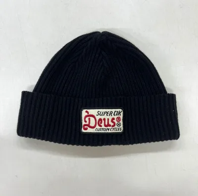 Deus Ex Machina ニット帽 ビーニー ブラック
