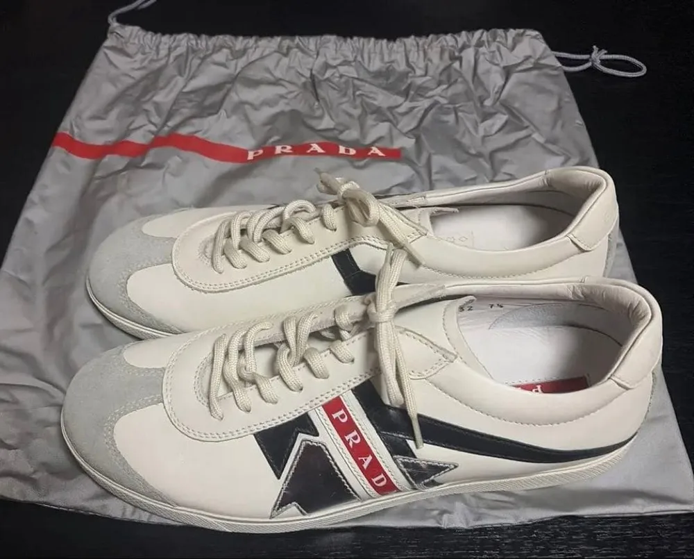 PRADA プラダ スニーカー ホワイト 26.5センチ