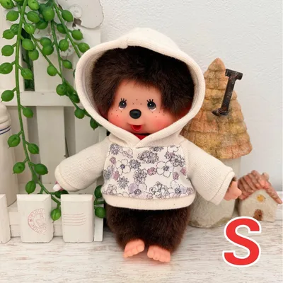 パーカー プチフラワー☆モンチッチS☆ハンドメイド コスチューム 洋服