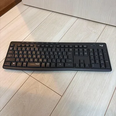 Logicool ワイヤレスキーボード K295 ブラック