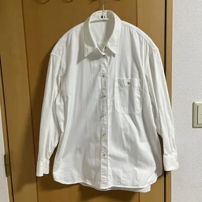 UNIQLO U 長袖シャツ ホワイト Mサイズ