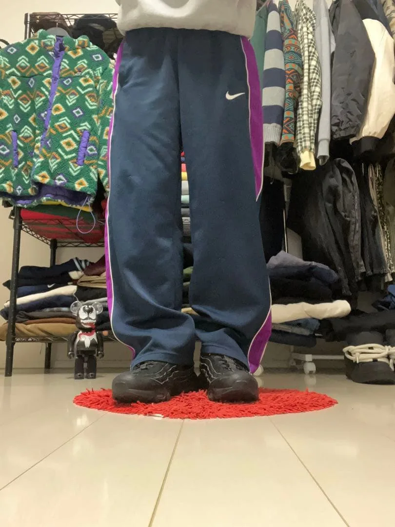 NIKE 00s baggy track pants archive tech