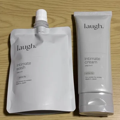 【新品未開封】 laugh. インティメイトクリーム&ウォッシュ セット